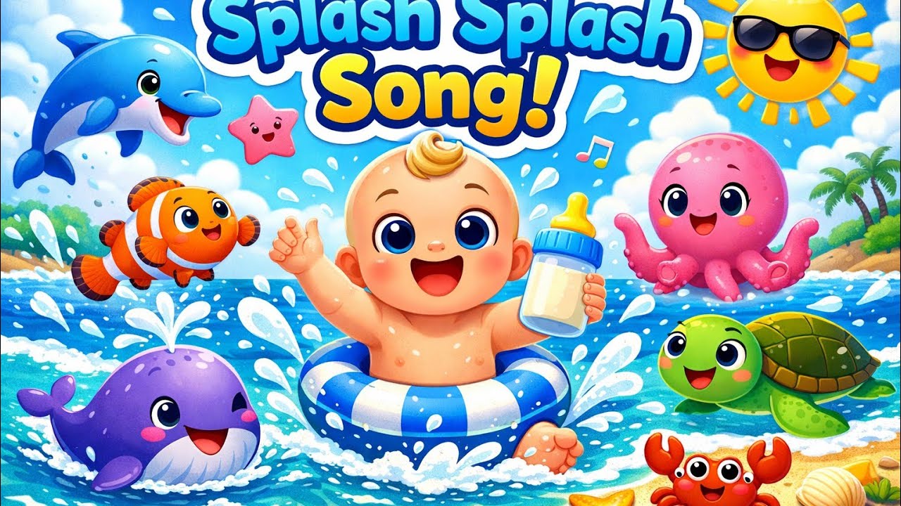 🌊🍼 Little Baby & Sea Friends #– Splash 