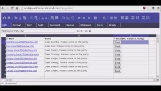Spreadsheet email - create send button in a cell