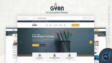 Gyan - Educational PSD Template | Themeforest Website Templates and Themes