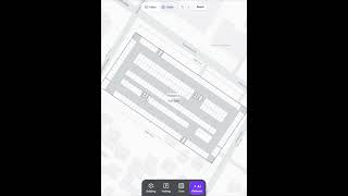 Parking layout adapts to core changes