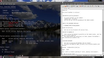 Installing and Access Backdoor in Windows Using Metasploit in Backtrack 5 R3