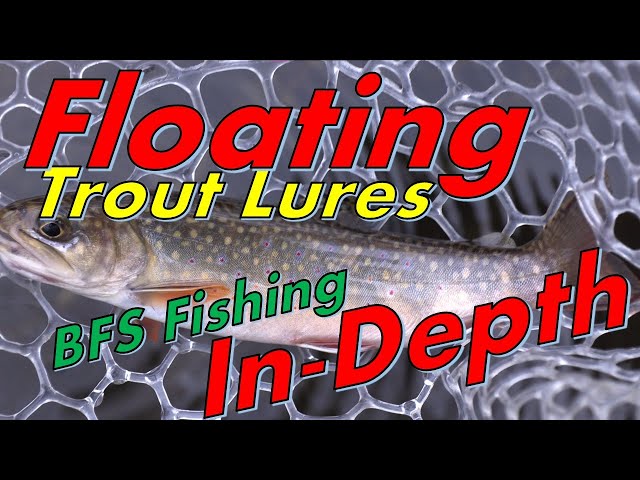 How to Catch Trout with Floating Lures (BFS Fishing) 