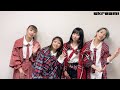 POPPiNG EMO、"ワンマンならではの、いろいろ詰め込まれております" 初のZeppワンマン公演"ZEPPiNG EMO"を開催―Skream!動画メッセージ