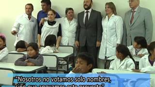 BARTOLOME DE LAS CASAS - INAUGURACION ESCUELA