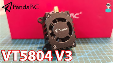 Coolest VTX? PandaRC VT5804 V3 - Review And Power & Flight Tests