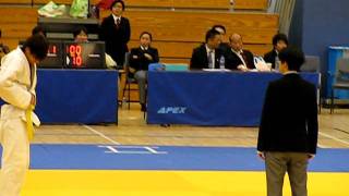 20111210青少年柔道錦標賽男子-60KG八強白方達達