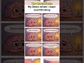 My Brain when I start overthinking | mental health #shorts