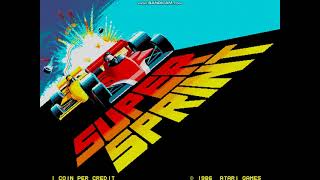 Super Sprint (1986) Arcade M.A.M.E.