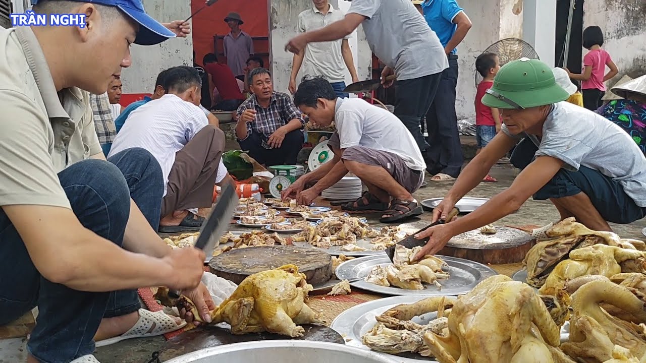 Làm cỗ đám cưới toàn món ngon / Toàn cảnh đám cưới miền quê quá vui