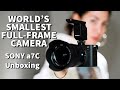 SONY A7C UNBOXING The World’s Smallest Full Frame Camera!