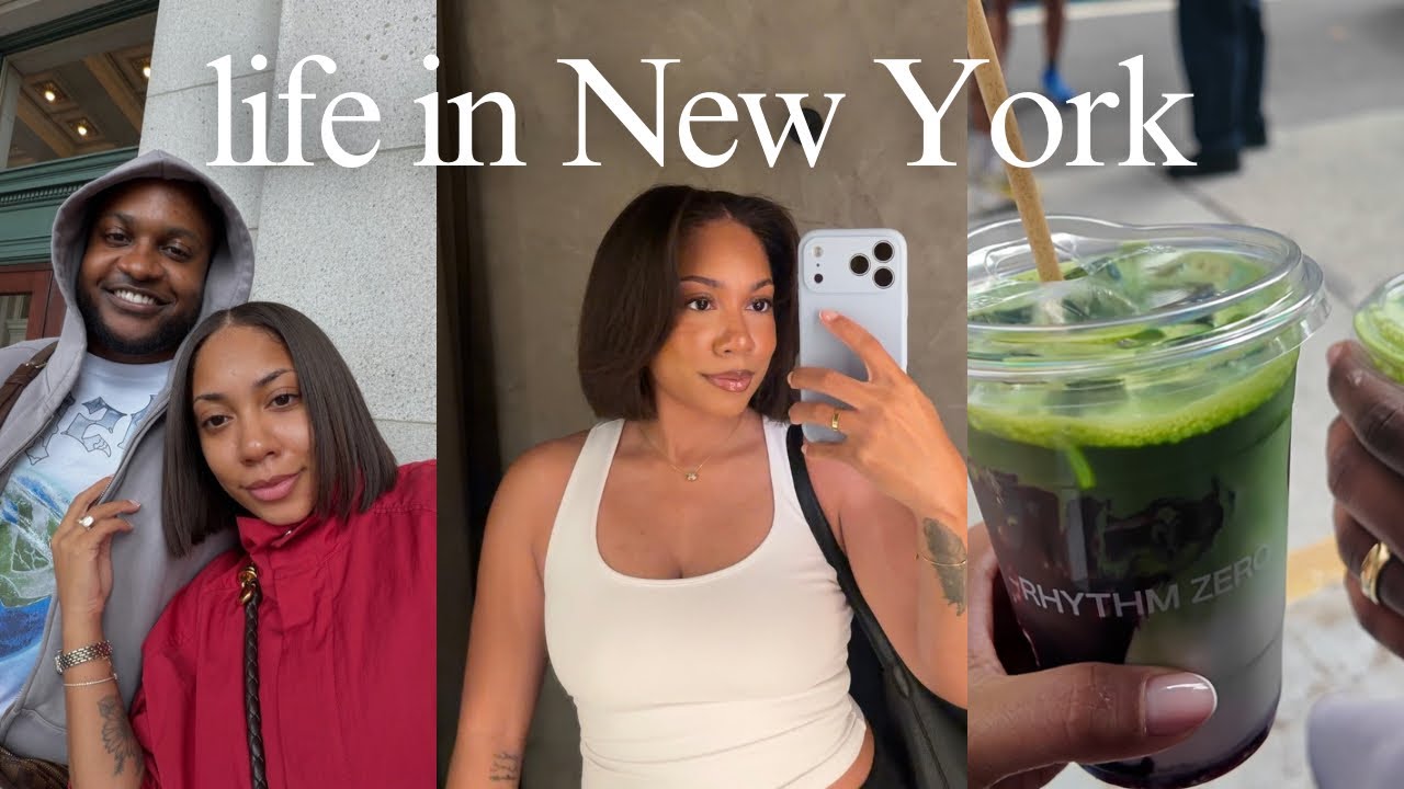life in New York 🍎 | work trip, clothing haul, date night with hubby, & etc | weekly vlog