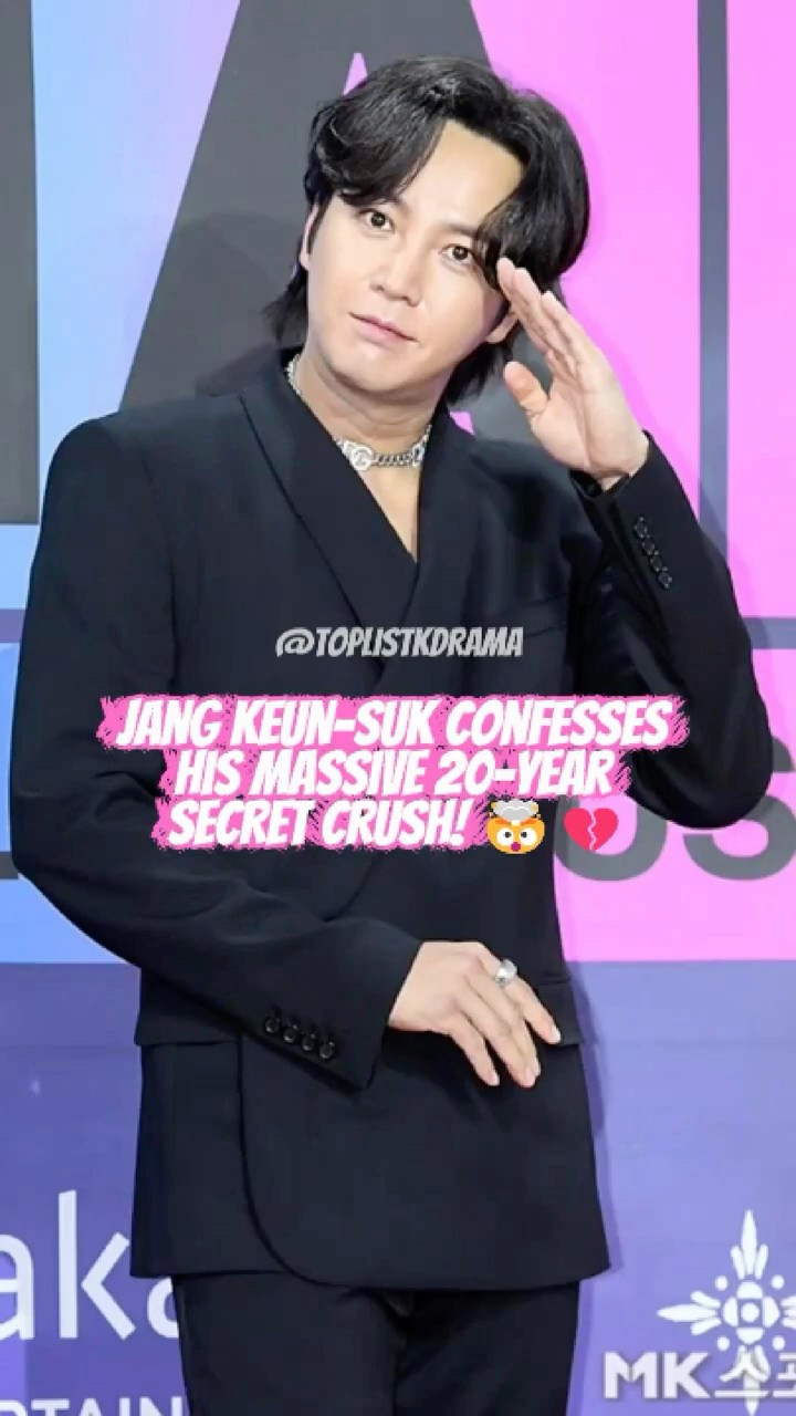 Jang Keun-suk Confesses His Massive 20-Year Secret Crush