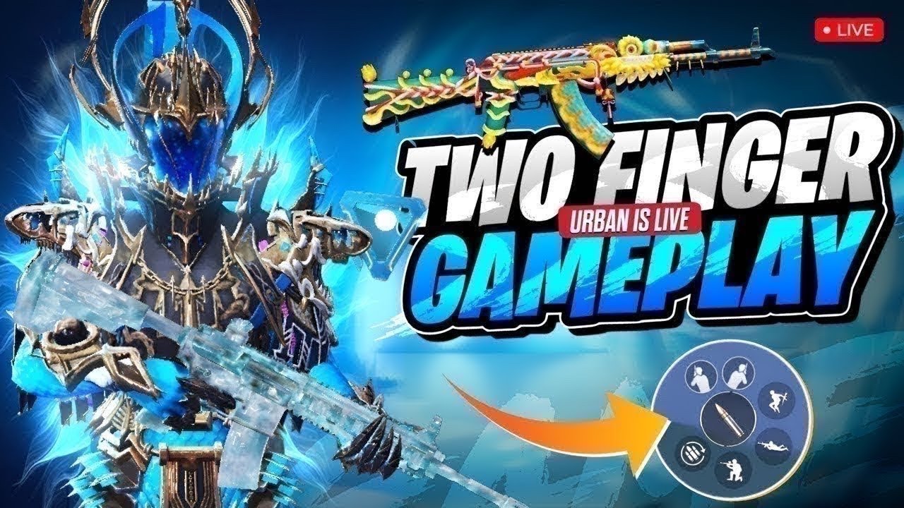 50 kill Challenge ⁉️ "Two Finger Gameplay " 