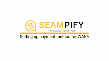 Setup payment method for WhatsApp Business API (WABA)