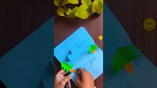 3D Christmas Pop Up Card  🎅| Christmas  Greeting Tree Card | #diy #shorts #greetingcard #christmas