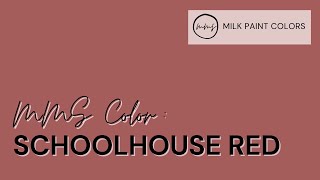 Schoolhouse Red | Miss Mustard Seed's Milk Paint