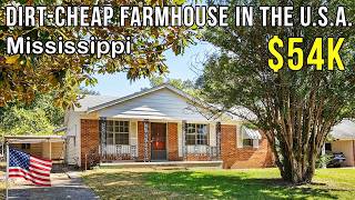 7 Dirt-Cheap Mississippi Farmhouses with MASSIVE ACREAGE | Hidden Real Estate Goldmines!