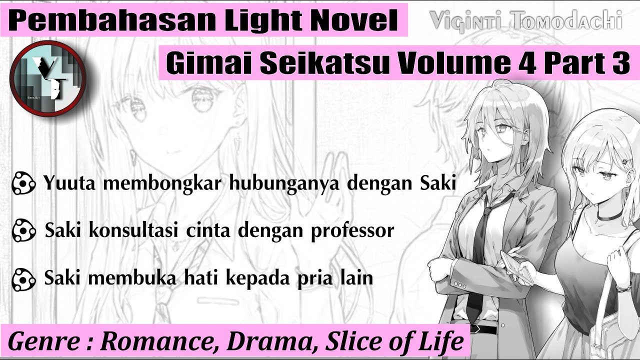 Pembahasan Light Novel Gimai Seikatsu Volume 4 Part III ~ Viginti