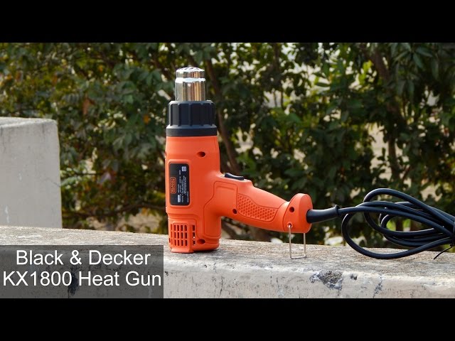 Inside 🌡 Heat Gun: BLACK+DECKER KX1800 🛠🔩💥 