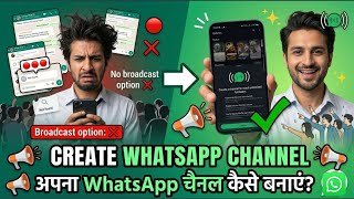 How To Create Whatsapp Channel Whatsapp Channel Banane Ka Tarika