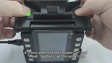 How to upgrade the software of COMWAY fusion splicer?