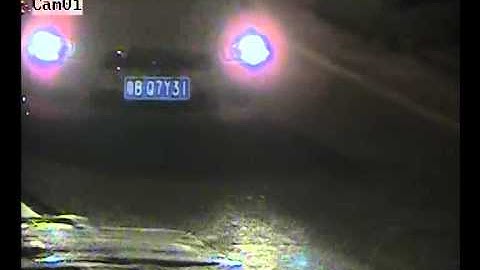 LPR IP camera in night time on high way video DEMO from PTCCTV in SHENZHEN CHINA