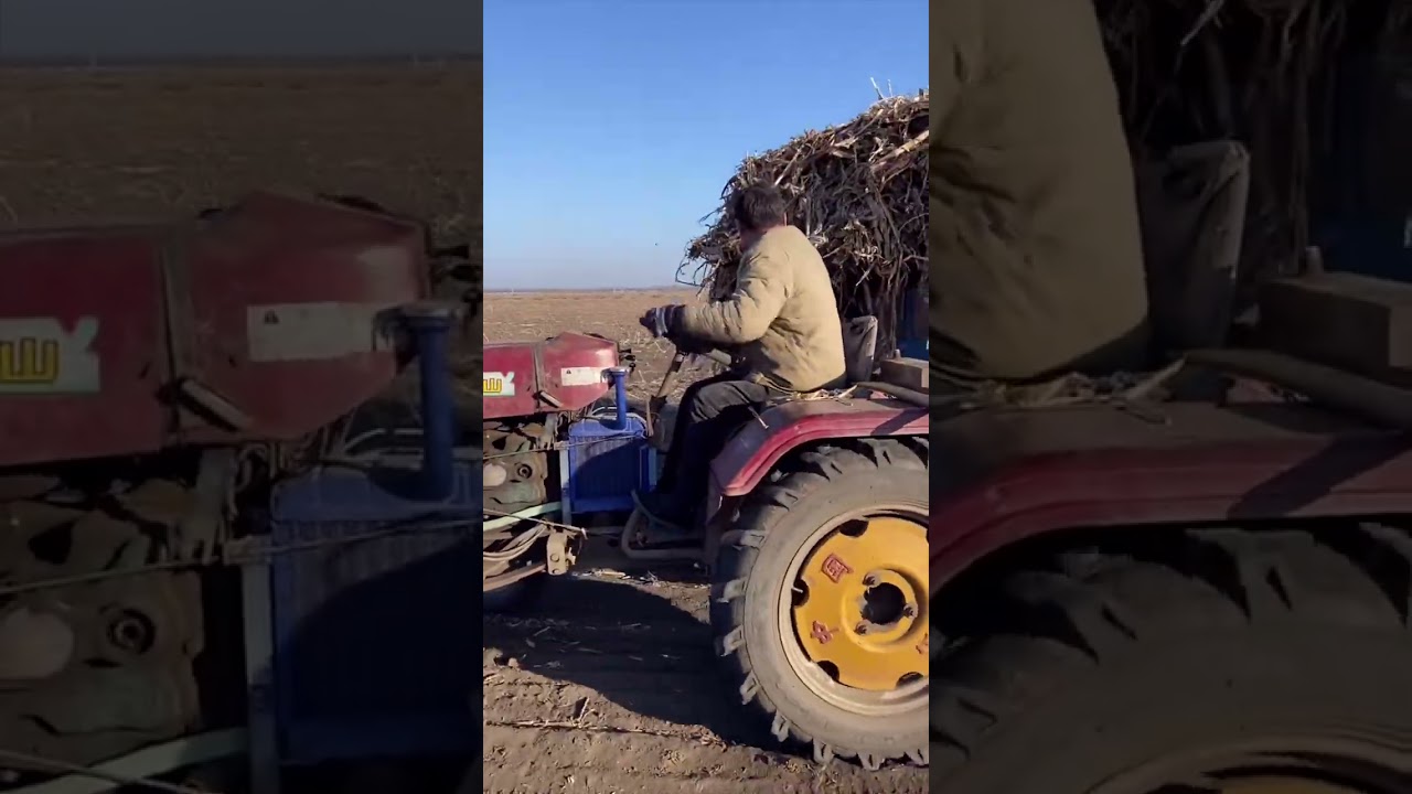 Tractor-Transported Winter Forage: An Efficient Solution for Rural Logistics