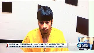 Wichita man faces charges in shooting deaths of mother, father, sister