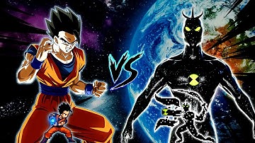 Son Gohan Adult DBFZ (New) VS Ben 10 Ultimate Alien V2 (all form) in Jump Force Mugen