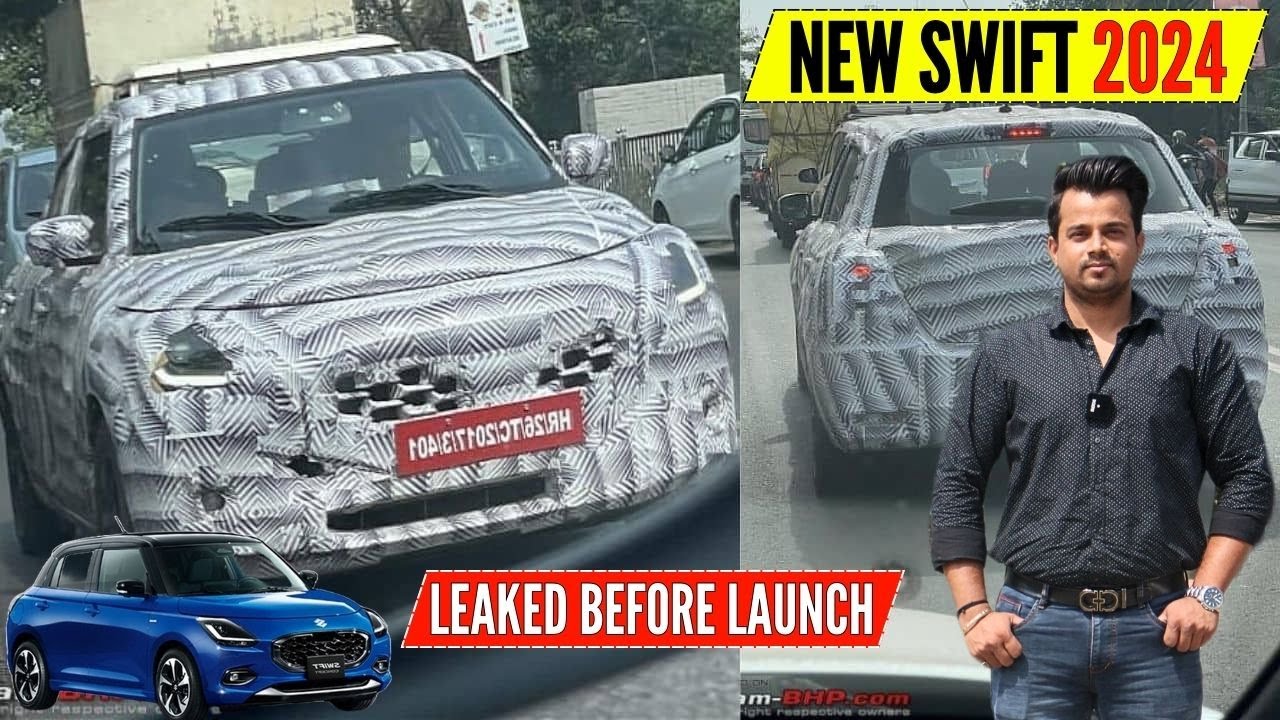 New Maruti Suzuki Swift 2024 LEAKED - HYBRID 40 KM/L Mileage