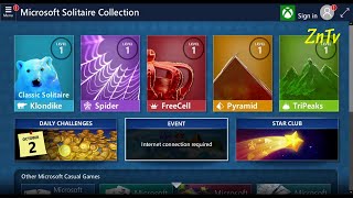Microsoft solitaire collection game play tutorial://#zixkihzp nations//@thor patrick official//ZnTv screenshot 4