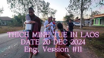 THICH MINH TUE - LE KHA GIAP - DOAN VAN BAU in Laos date 20 Dec 2024