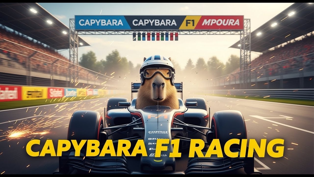 Capybara Racing Capybara F1 RACING - YouTube