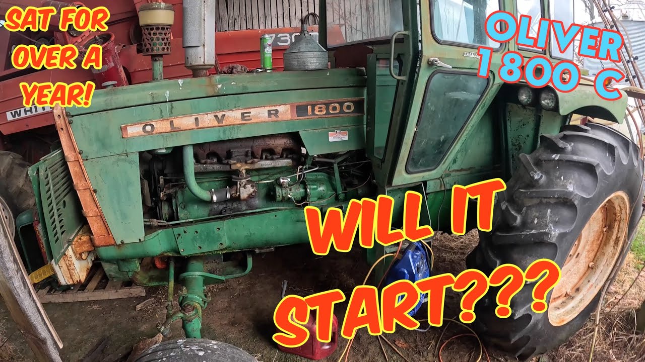 Oliver 1800 C series: WILL IT START???