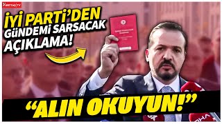 İyi̇ Partiden Yargıtay Önünde Gündemi Sarsacak Açıklama Kürşat Zorlu Anayasayı Çıkarıp Salladı