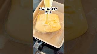 たまご焼き器調理3選#ライフハック #ずんだもん #shorts