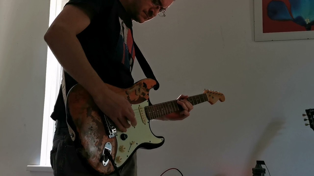 Strat, Marshall Bluesbreaker, Wampler Ecstacy.