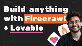 Turn Web Data Into Apps Firecrawl Lovable Workflow