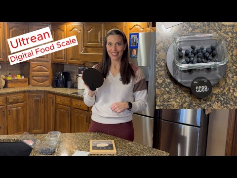 Ultrean Digital Food Scale quick and accurate measurements foodscale macros measurement