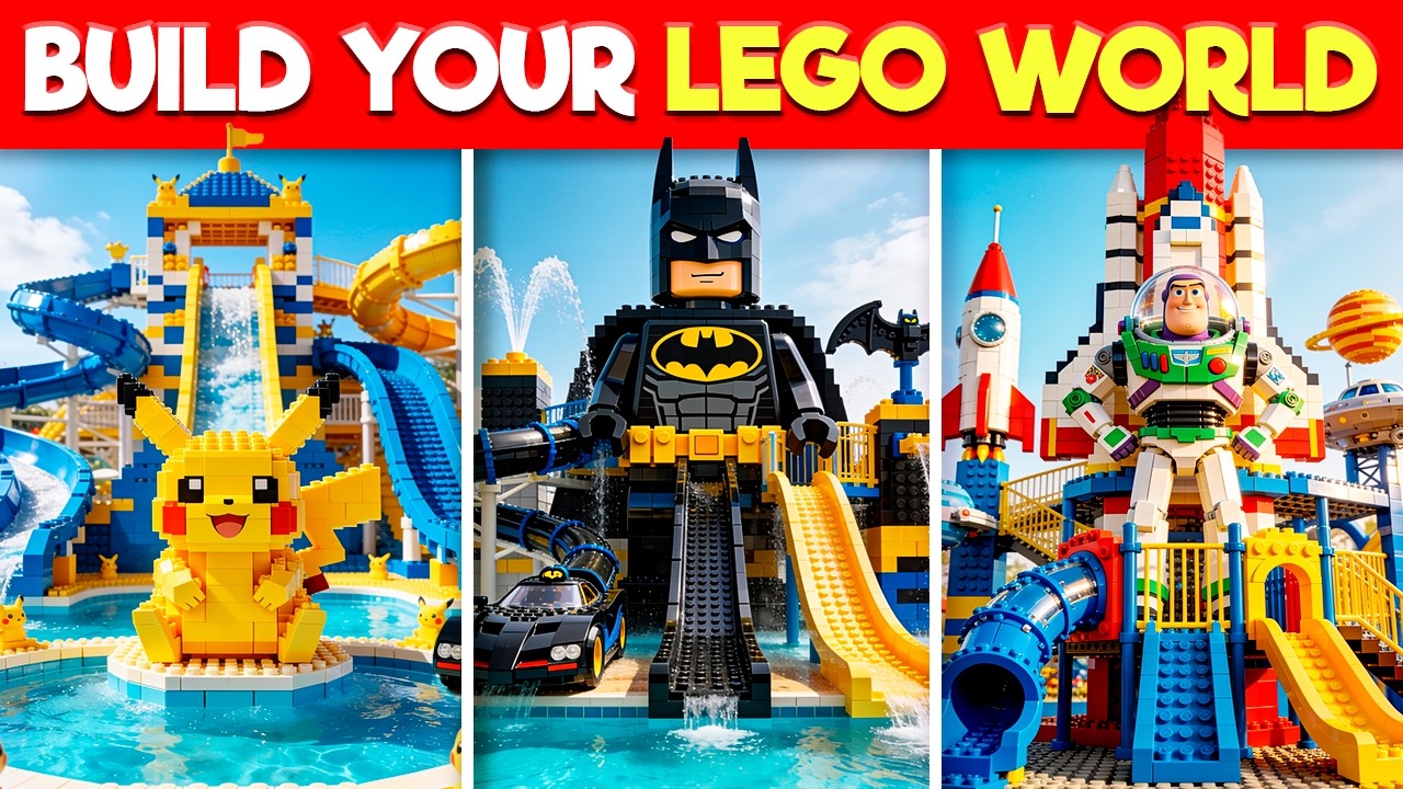 Build Your Dream LEGO World 🌎🧩