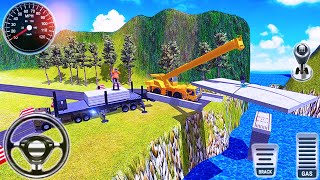 City Bridge Construction Game 3D - Heavy Crane Simulator Game - Android Gameplay screenshot 3