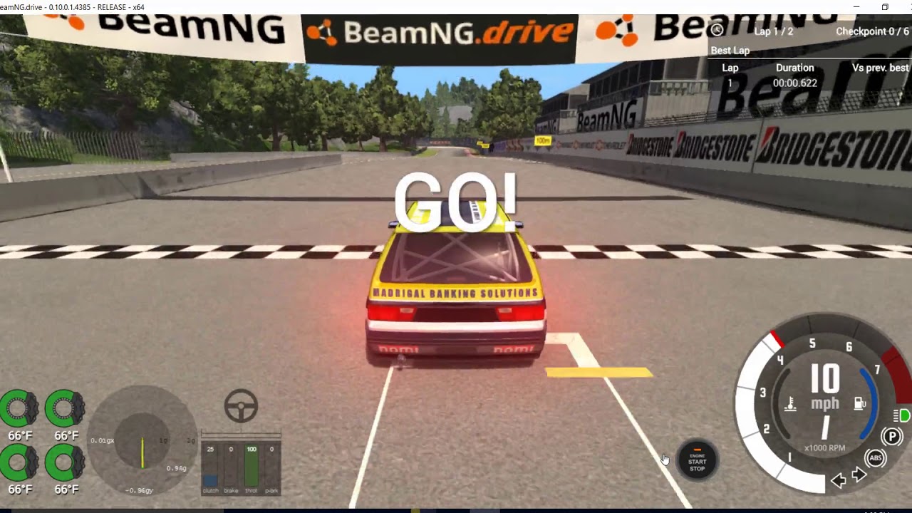 Awsome Track day ! BeamNG.Drive Covet time trial ep1 new YouTube