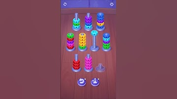 Nuts UP! Bolts Sort Puzzle Level 34 | Funny Games