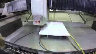 Master 33 running  Intermac CNC 3 Axis Machine for Stone, Granite, and Marble