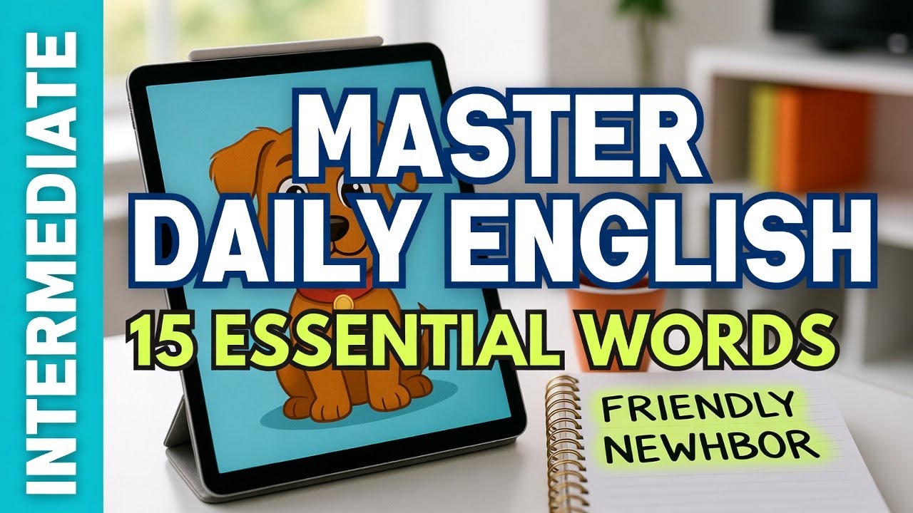 Daily English Vocabulary: A Simple Story for Listening Practice (Understand 100%)