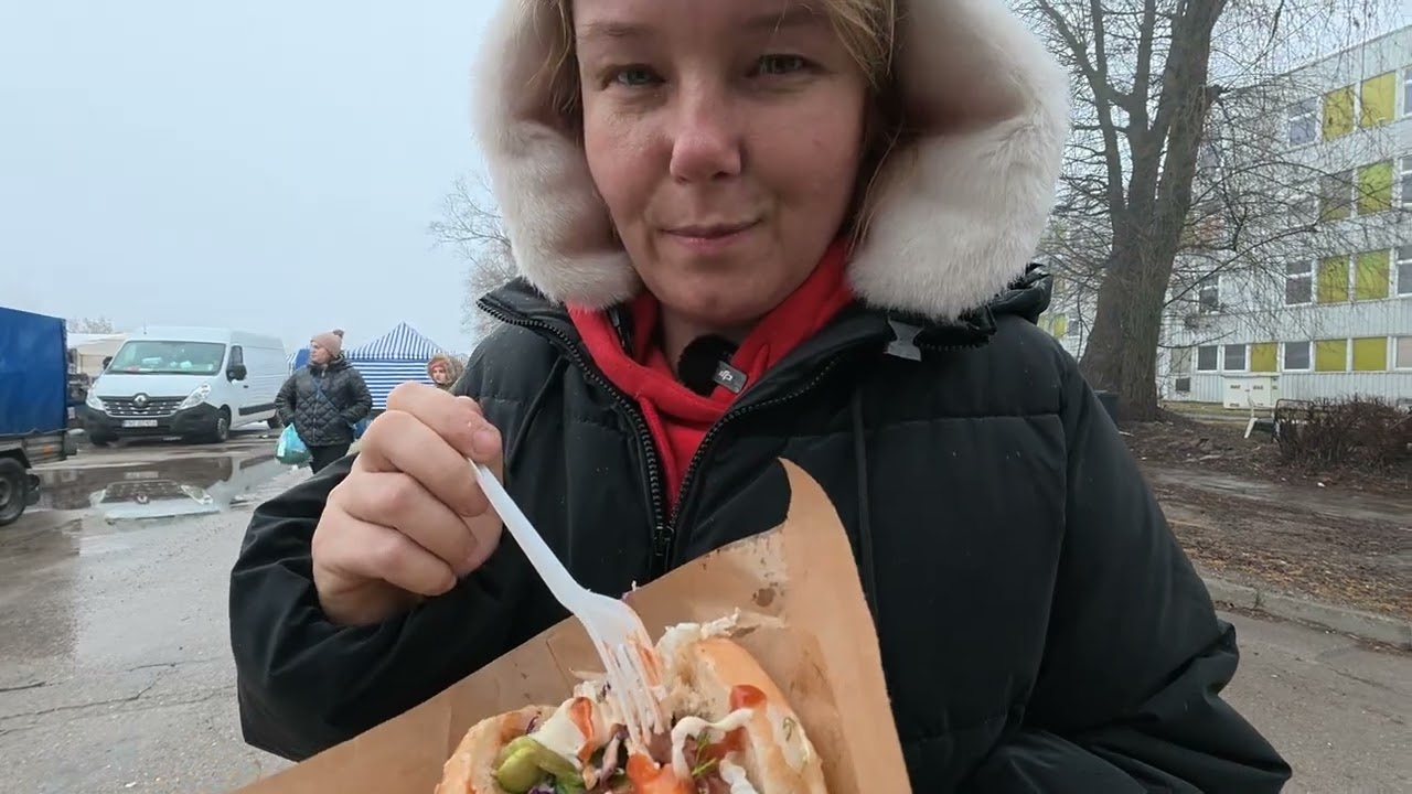  Pojechaliśmy na Giełdę. Najgorszy hamburger jaki jadłam! 