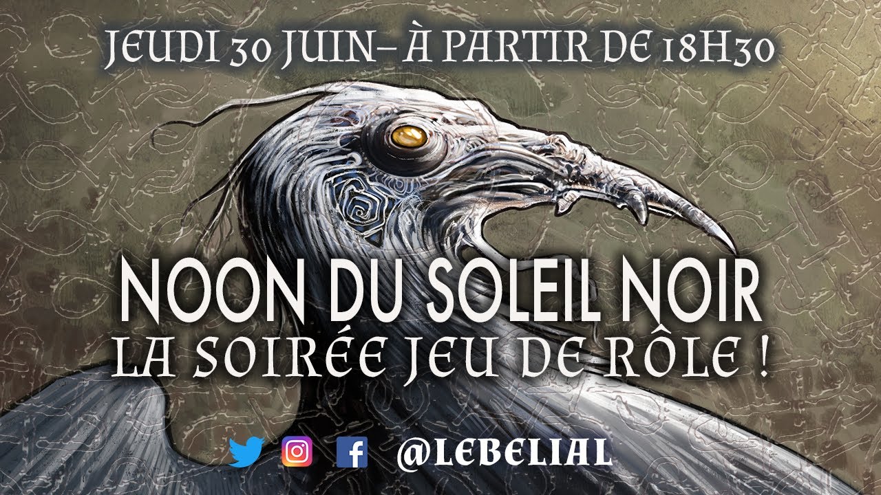 Noon du soleil noir : la soirée jeu de rôle - YouTube