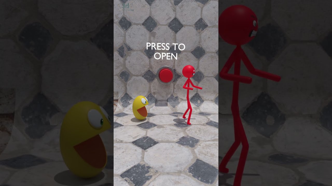 HELP Pacman and friend to escape from deadly Acid !ππ #friendship #pacman #stickman #acid