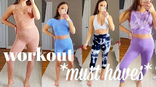 BEST WORKOUT CLOTHES HAUL | my activewear collection! (lululemon, free people, amazon + more)