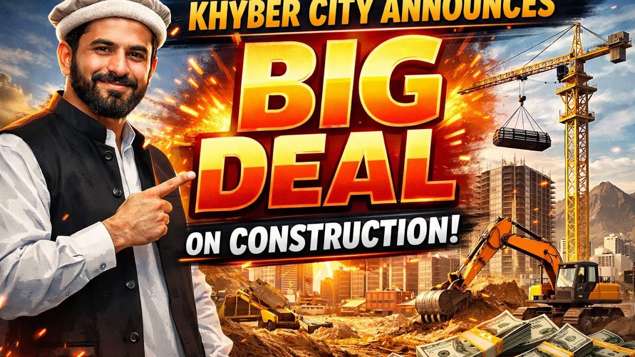 Khyber City Announced New year package, no development charges for those who start construction 
